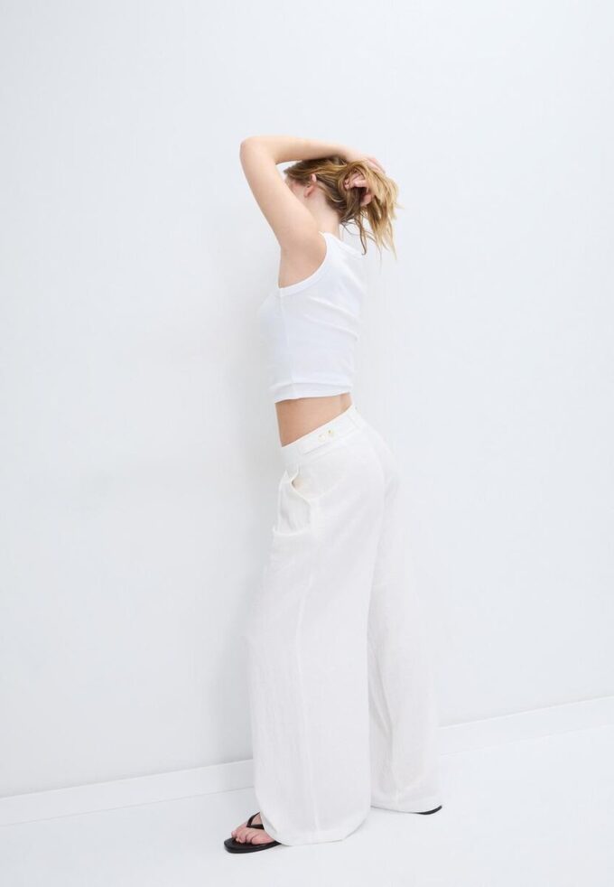Pantalon Wide Leg ajustable Pantalon Wide Leg ajustable