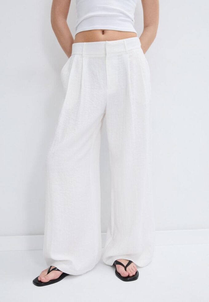 Pantalon Wide Leg ajustable Pantalon Wide Leg ajustable