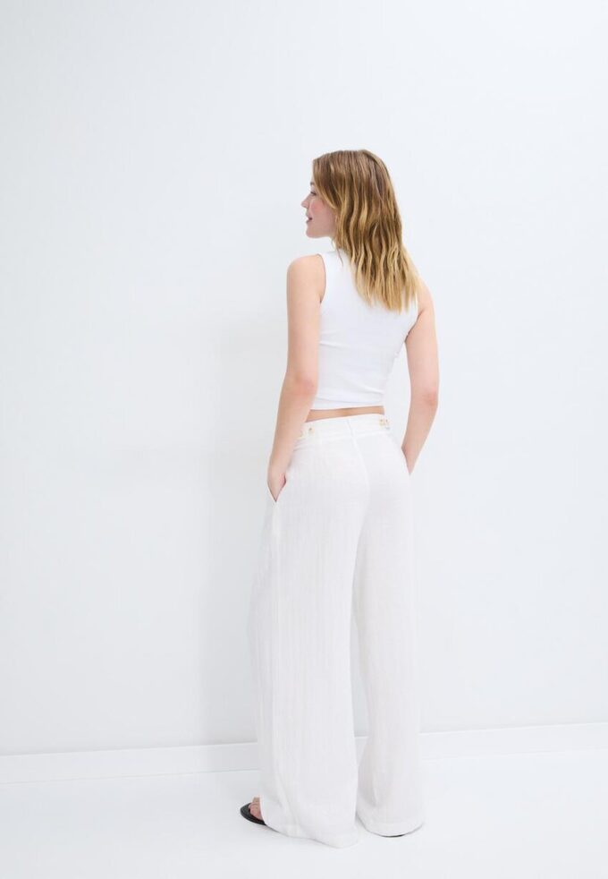 Pantalon Wide Leg ajustable Pantalon Wide Leg ajustable