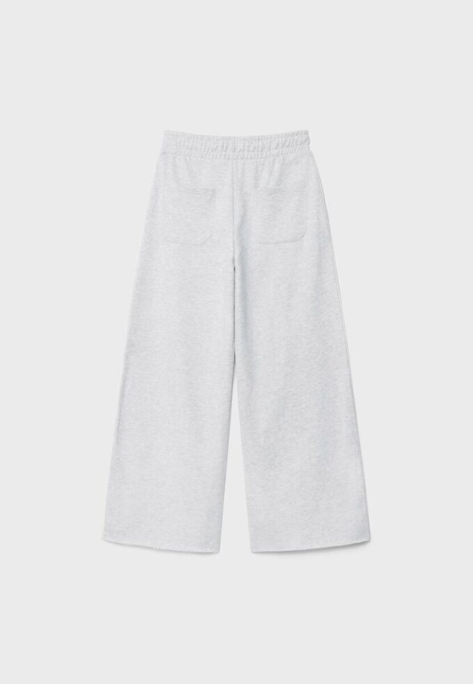 Pantalon Wide Leg en velours avec bordures Pantalon Wide Leg en velours avec bordures