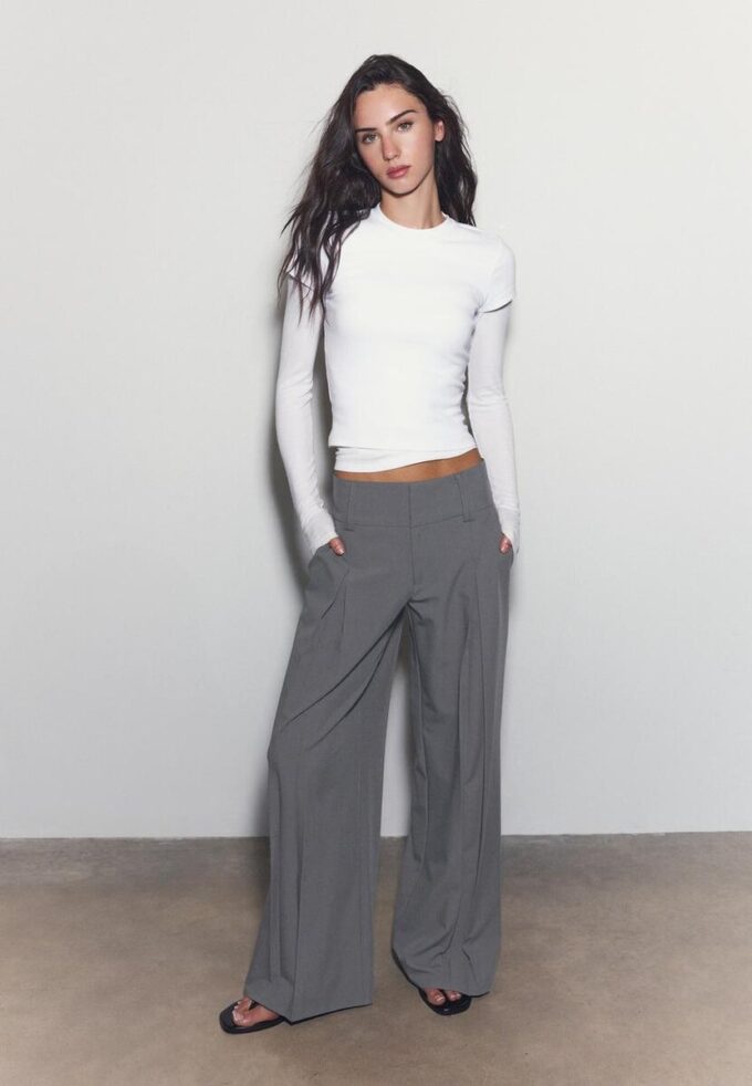 Pantalons habillés avec ceinture Pantalons habillés avec ceinture