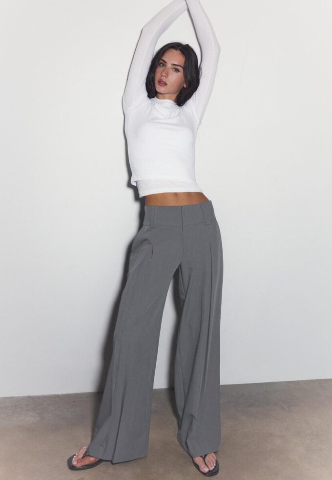 Pantalons habillés avec ceinture Pantalons habillés avec ceinture