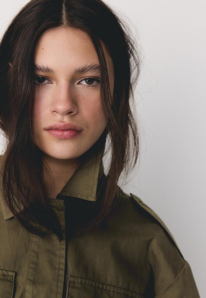 Parka en coton avec poches