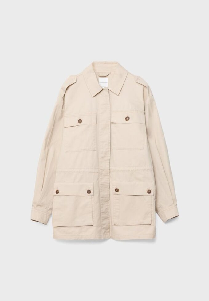 Parka en coton avec poches Parka en coton avec poches