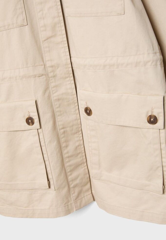 Parka en coton avec poches Parka en coton avec poches