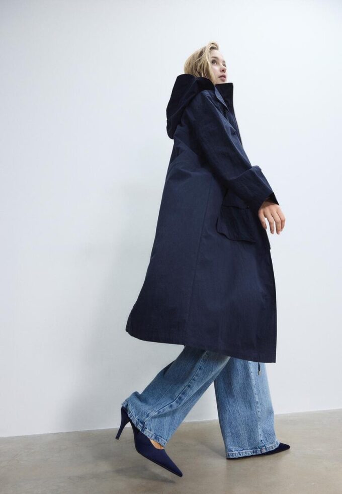 Parka longue et fluide Parka longue et fluide