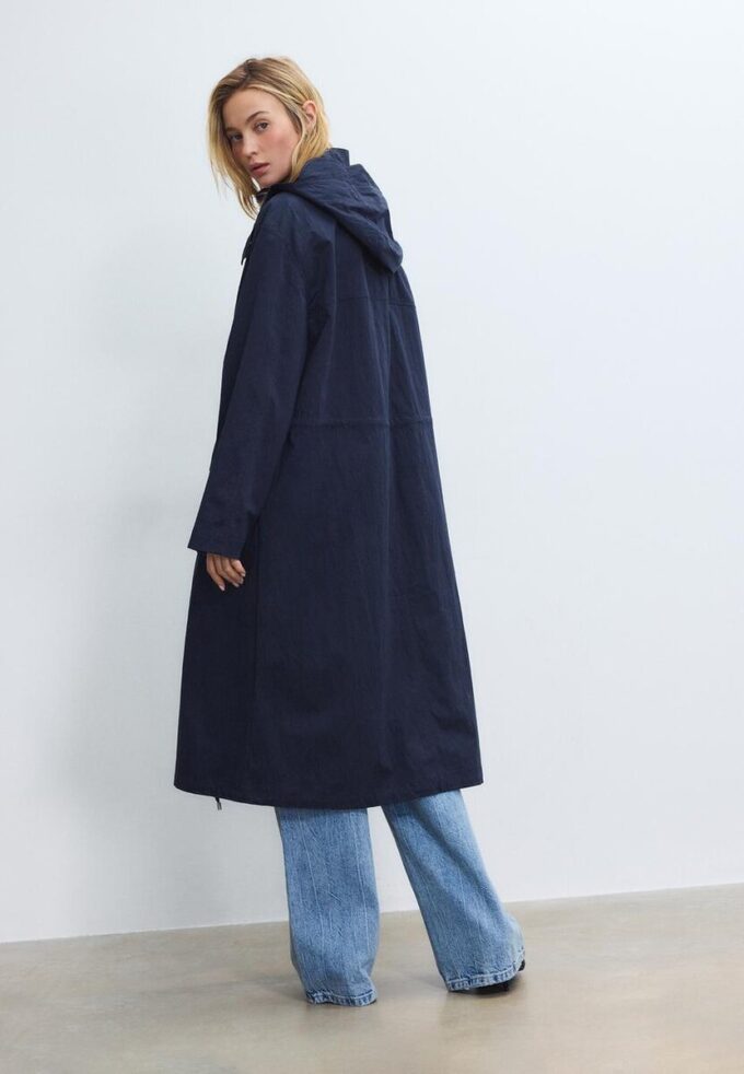 Parka longue et fluide Parka longue et fluide