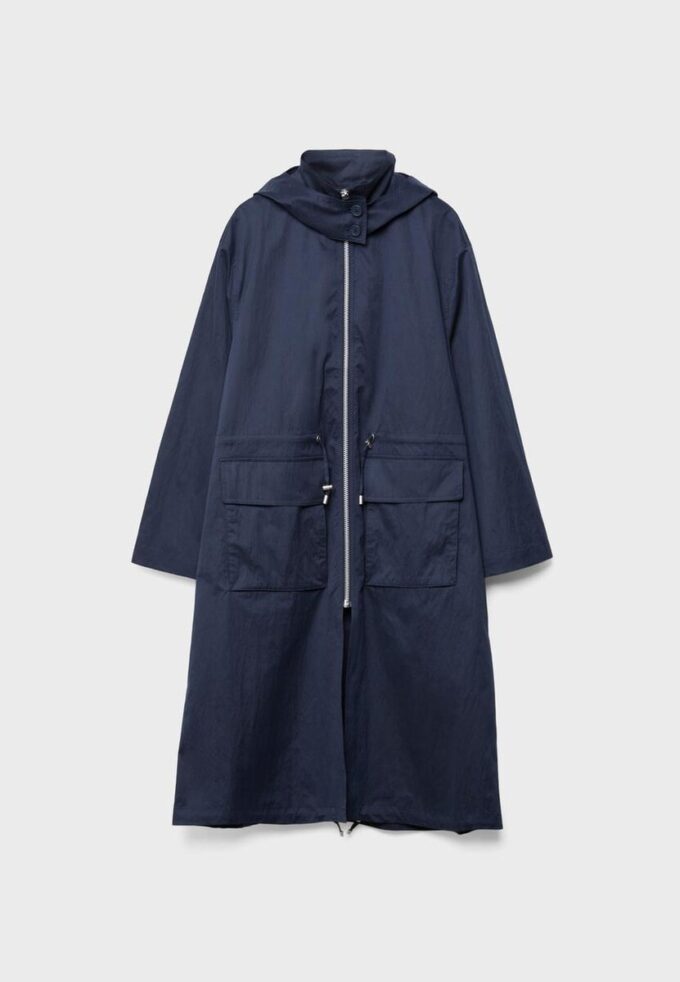 Parka longue et fluide Parka longue et fluide