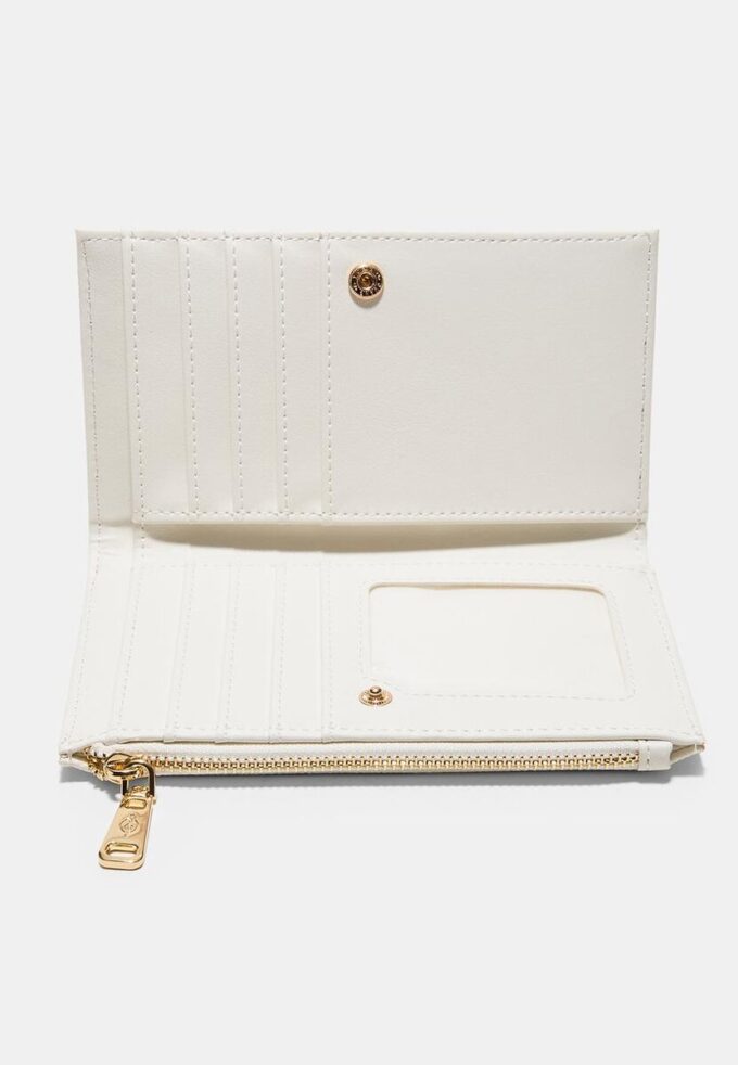 Porte-cartes long en Saffiano