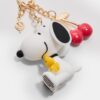 Porte-clés à breloque Snoopy