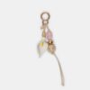 Porte-clés fleur de calla en perles Porte-clés fleur de calla en perles