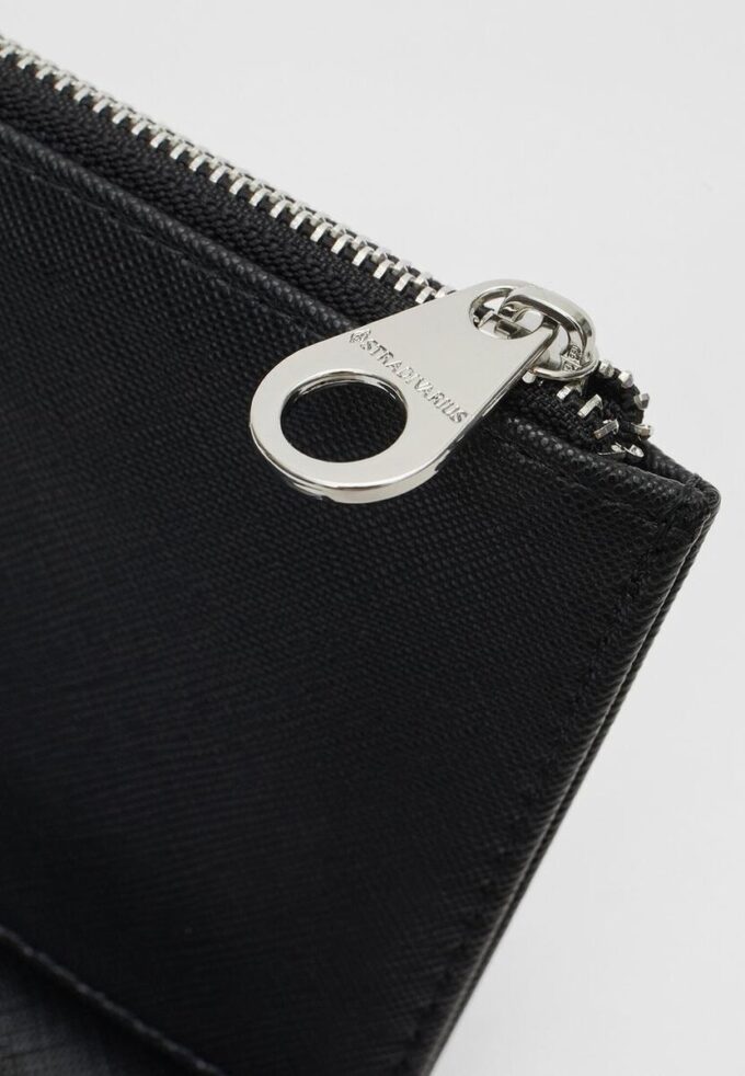 Portefeuille basique à fermeture éclair