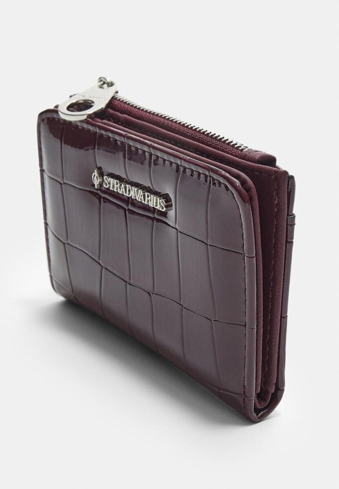 Portefeuille imitation croco Portefeuille imitation croco