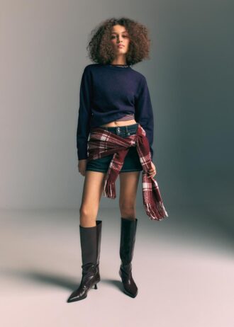 Pull basique en maille au toucher doux