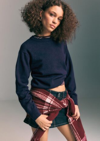 Pull basique en maille au toucher doux