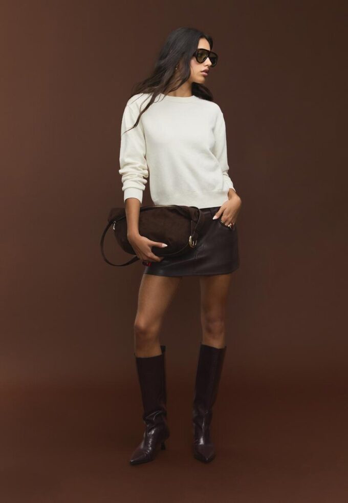 Pull basique en maille au toucher doux