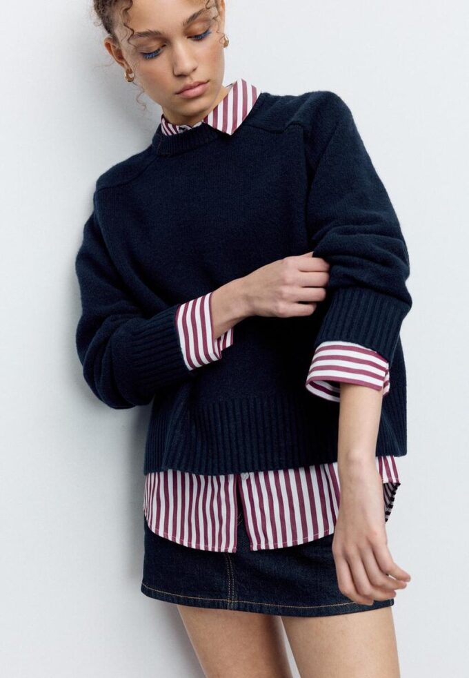 Pull basique en maille douce