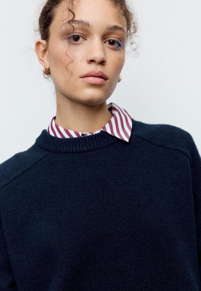 Pull basique en maille douce