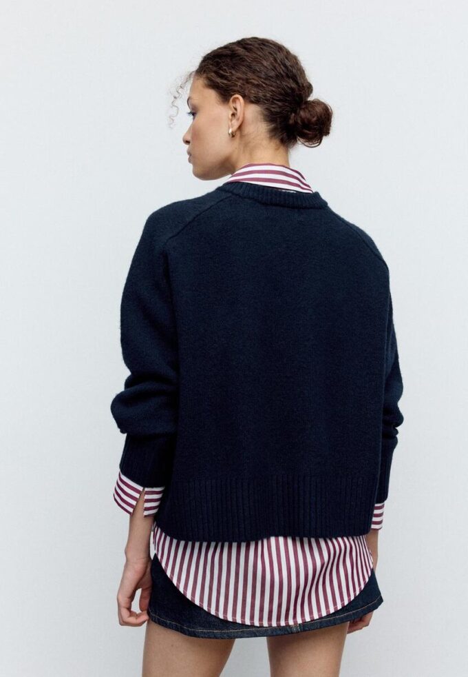 Pull basique en maille douce