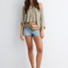 Pull basique en maille style cape