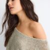 Pull basique en maille style cape