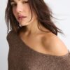 Pull basique en maille style cape