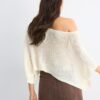 Pull basique en maille style cape