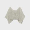 Pull basique en maille style cape