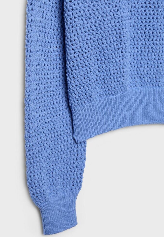 Pull à col bateau en maille Pull à col bateau en maille