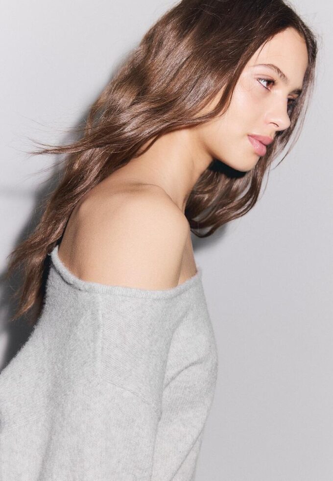 Pull en maille asymétrique Pull en maille asymétrique