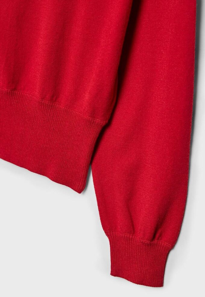 Pull en maille asymétrique