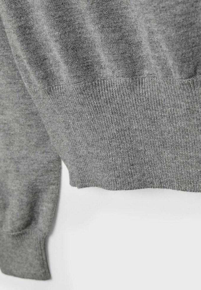 Pull en maille asymétrique