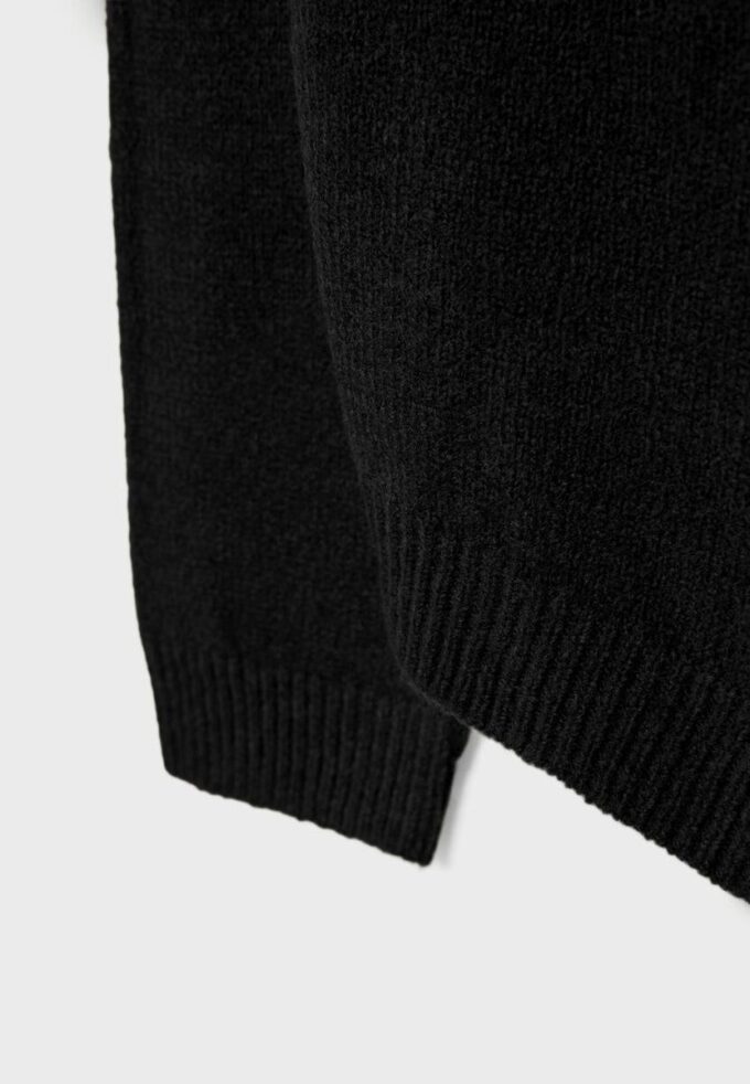 Pull en maille asymétrique