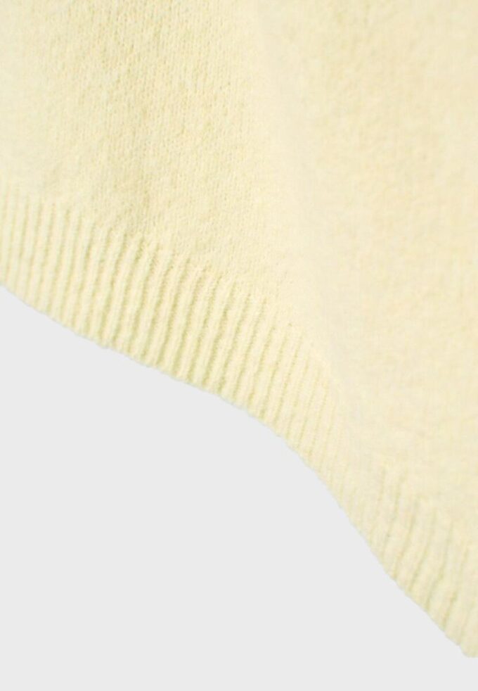 Pull en maille asymétrique