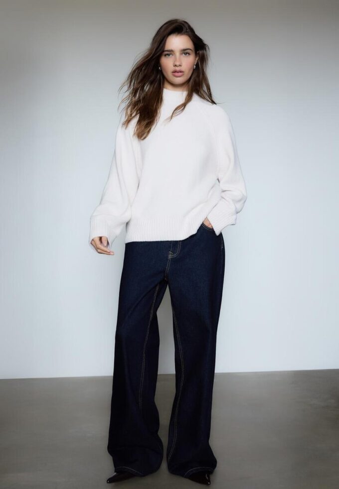 Pull en maille basique