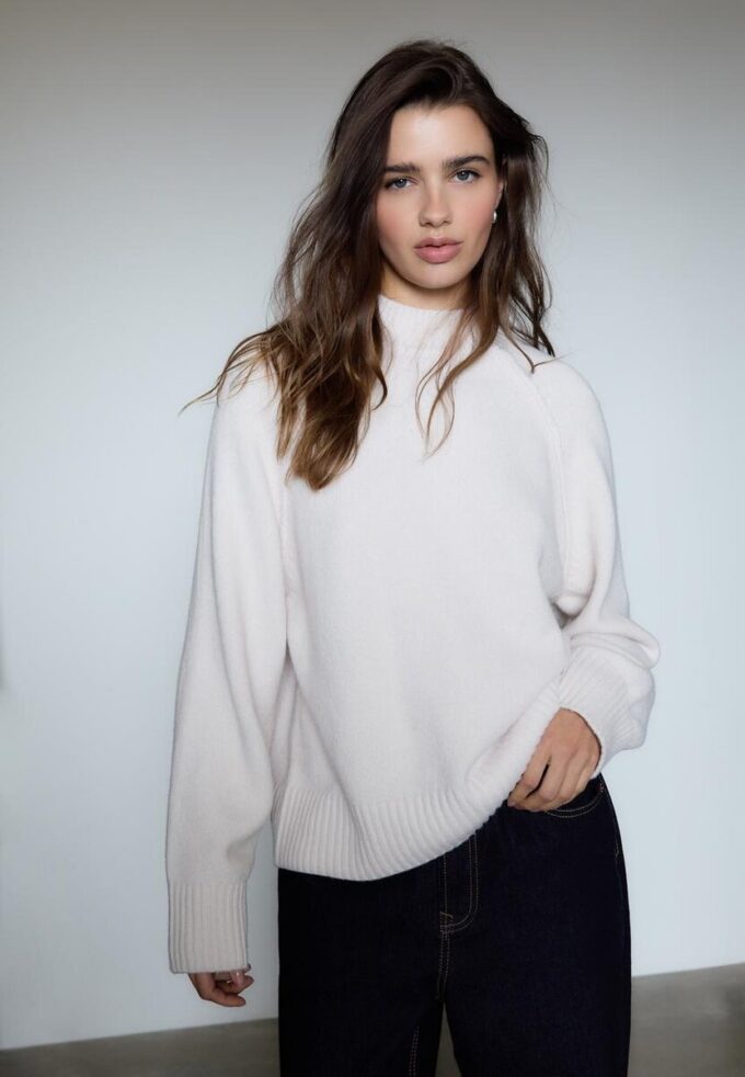 Pull en maille basique