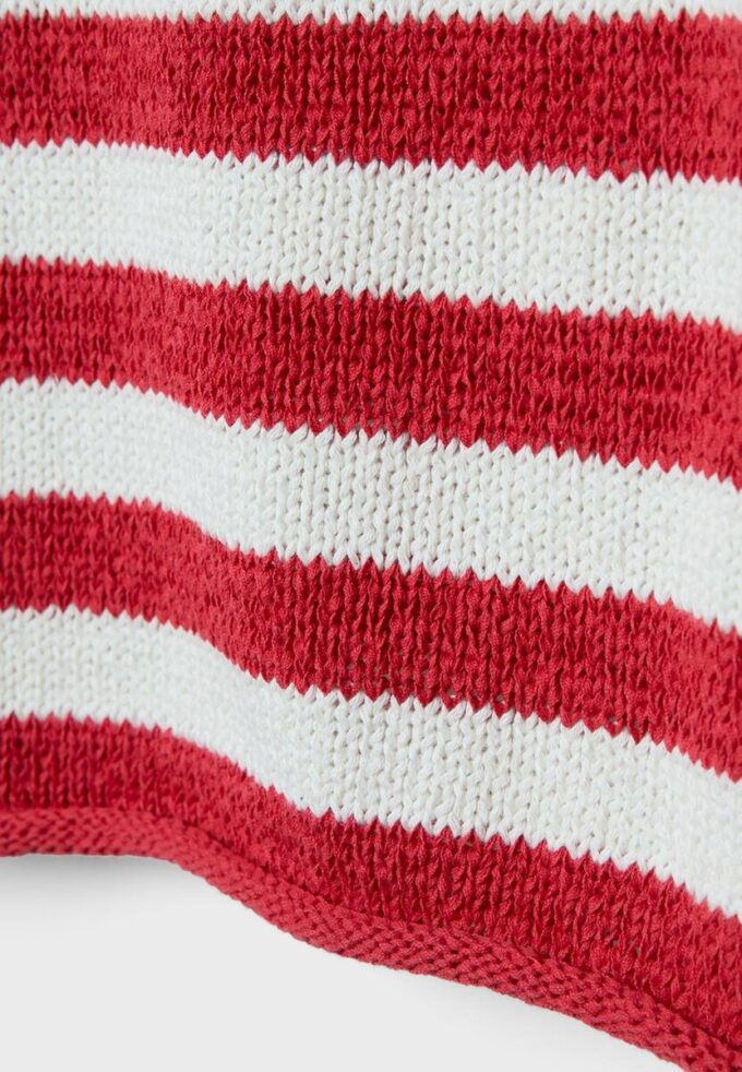 Pull en maille à col bateau Pull en maille à col bateau