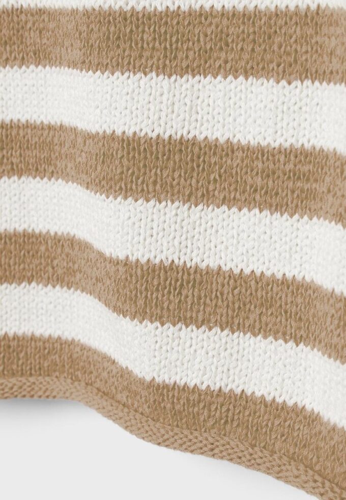 Pull en maille à col bateau Pull en maille à col bateau