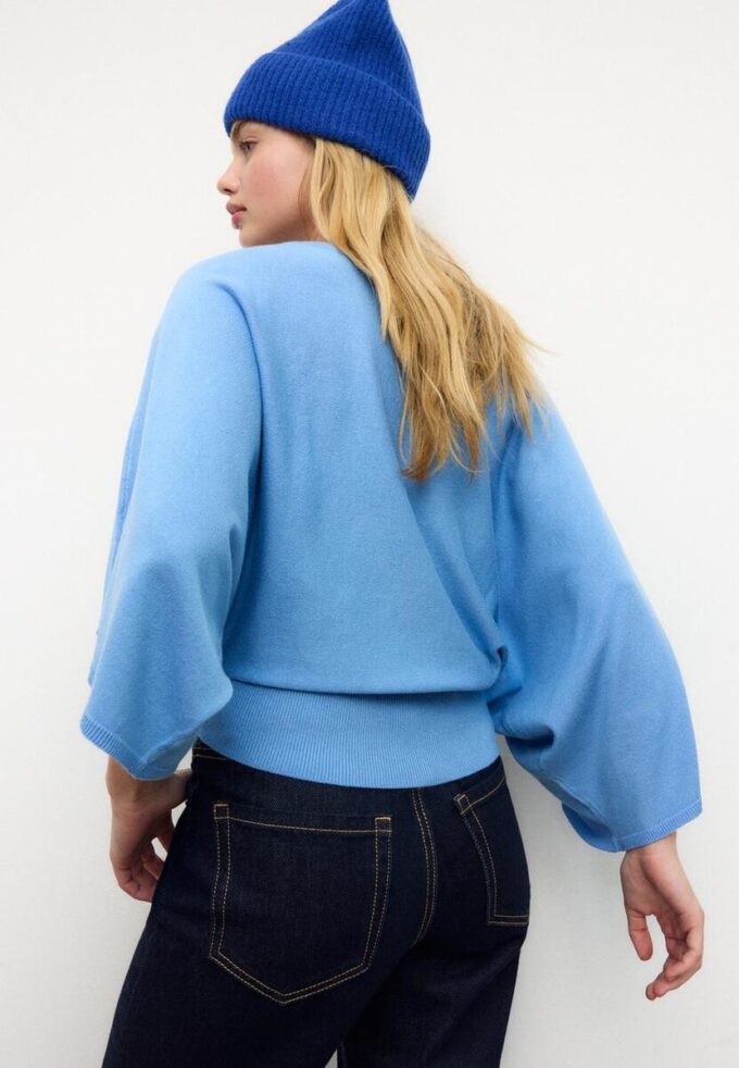 Pull en maille à manches larges