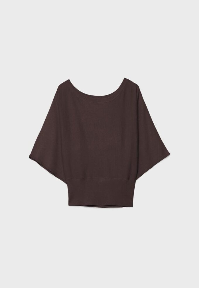 Pull en maille à manches larges Pull en maille à manches larges