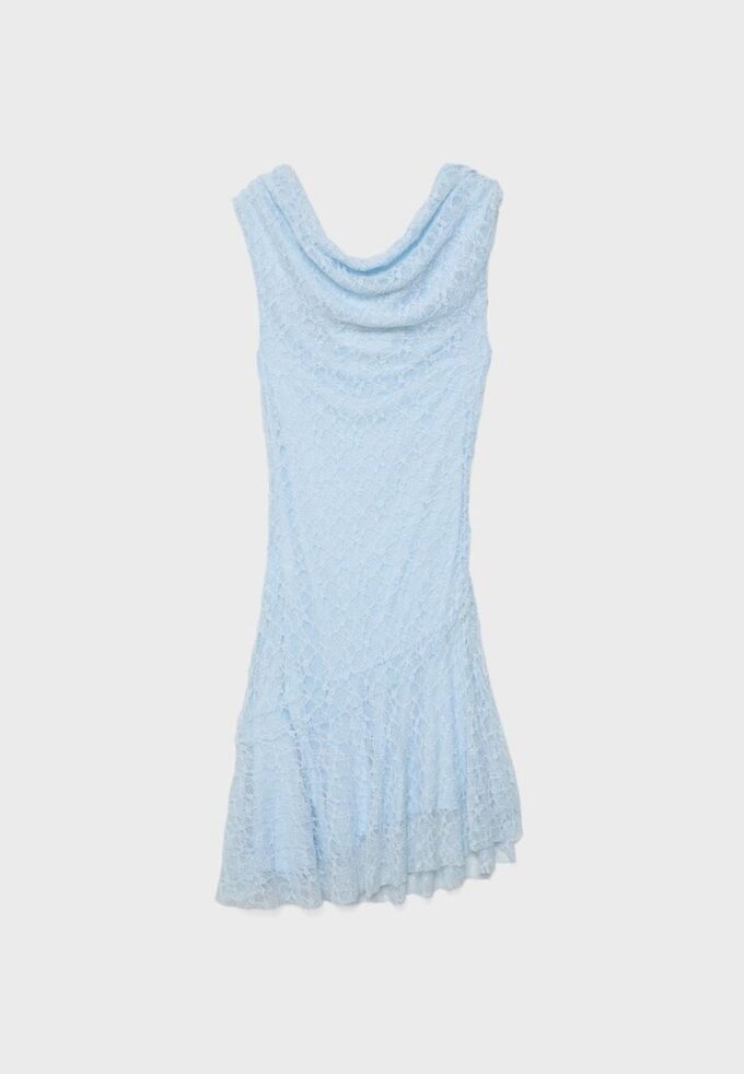 Robe asymétrique en dentelle Robe asymétrique en dentelle