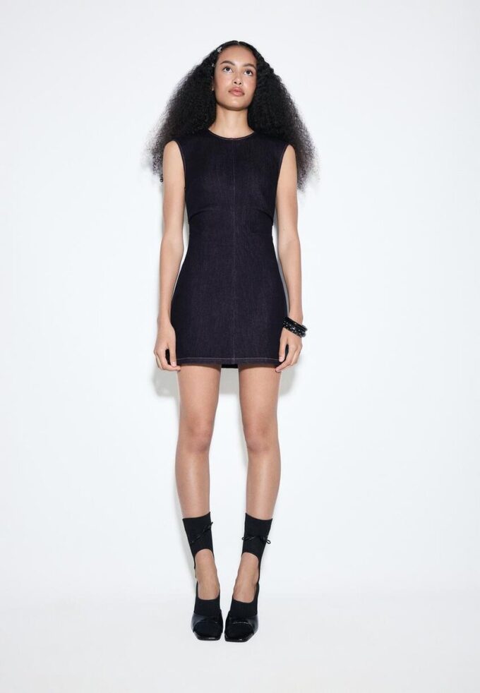 Robe courte en jean Robe courte en jean