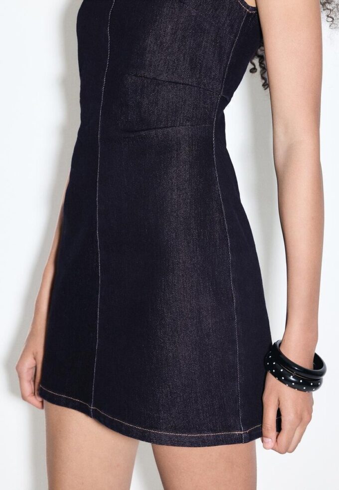 Robe courte en jean Robe courte en jean