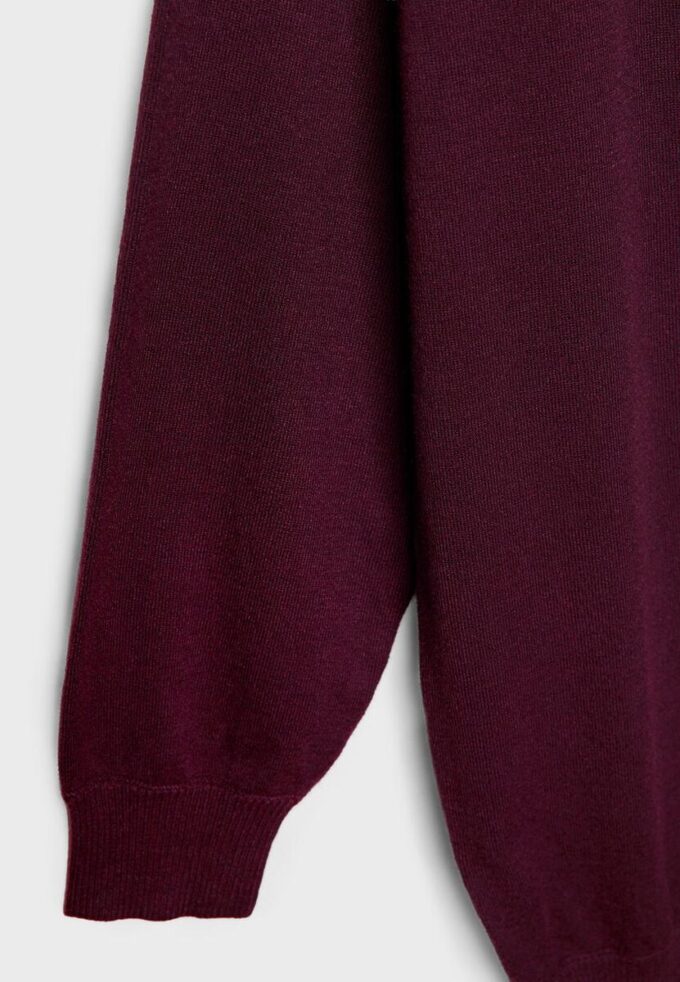 Robe courte en maille à col bateau Robe courte en maille à col bateau