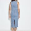 Robe midi en denim