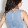 Robe midi en denim