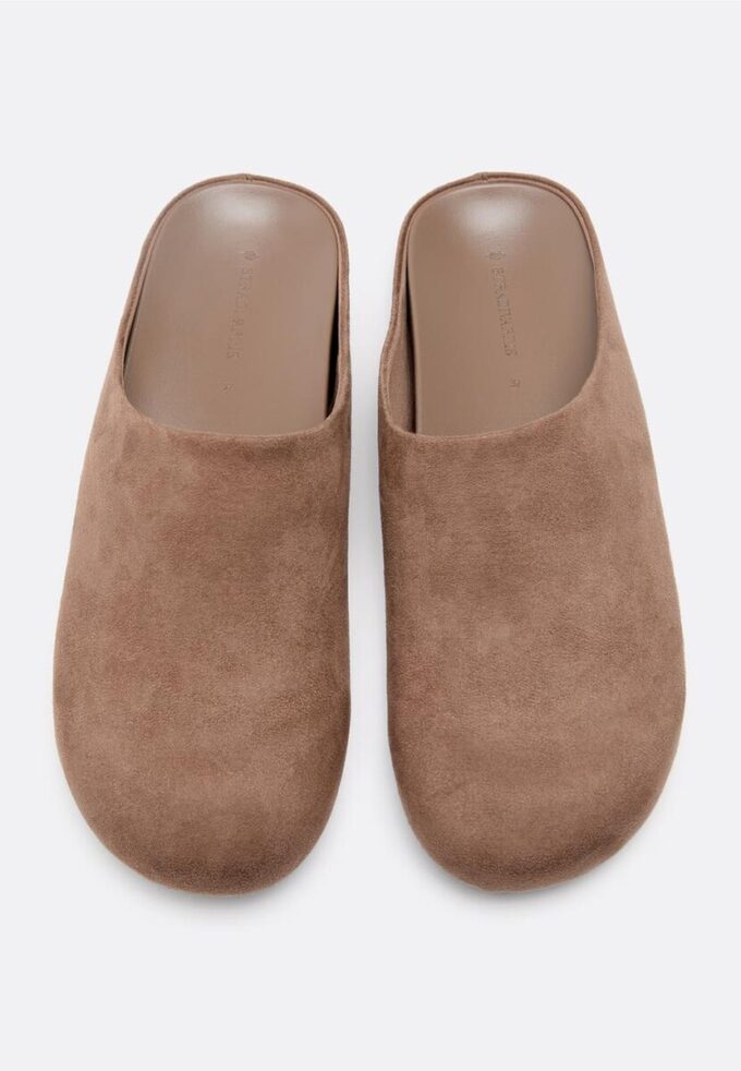 Sabots en simili-suède