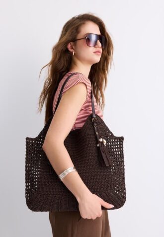 Sac à bandoulière au crochet