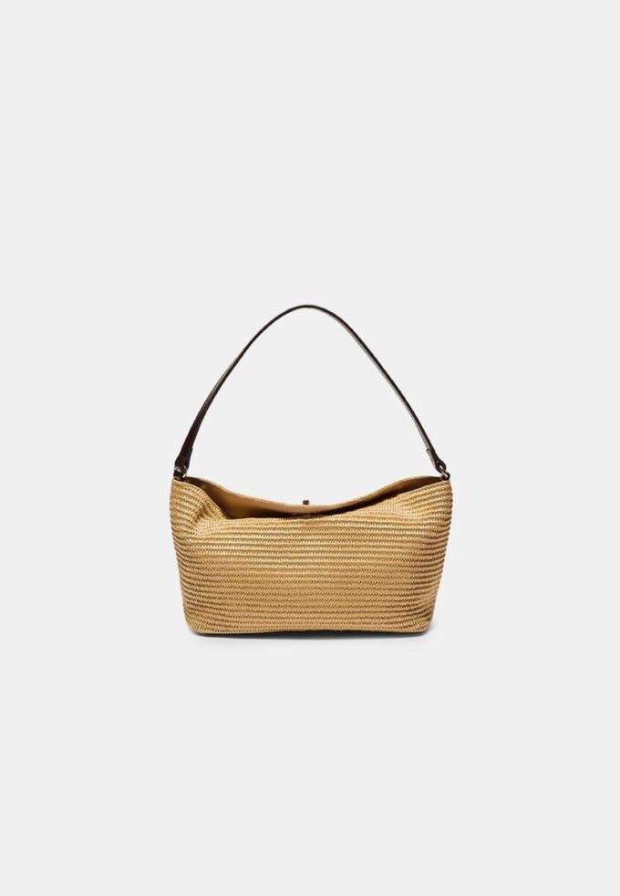 Sac à bandoulière au crochet avec fermeture métallique Sac à bandoulière au crochet avec fermeture métallique