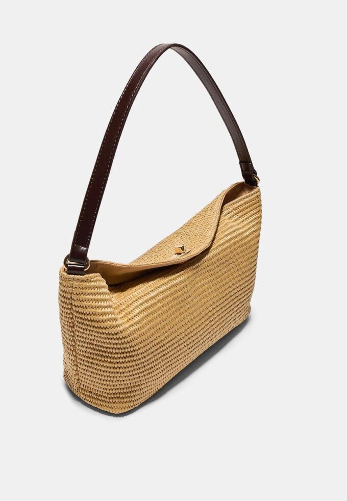 Sac à bandoulière au crochet avec fermeture métallique Sac à bandoulière au crochet avec fermeture métallique